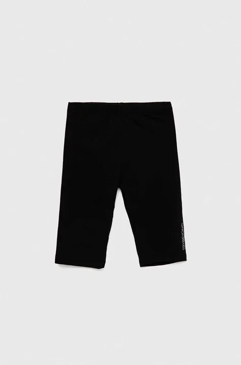 Detské krátke nohavice Birba&Trybeyond čierna farba, s potlačou