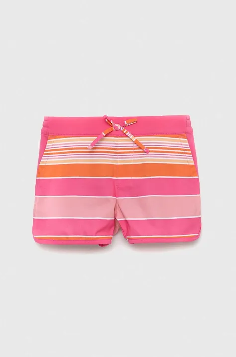Детские шорты Columbia Sandy Shores Boardshort цвет розовый с узором