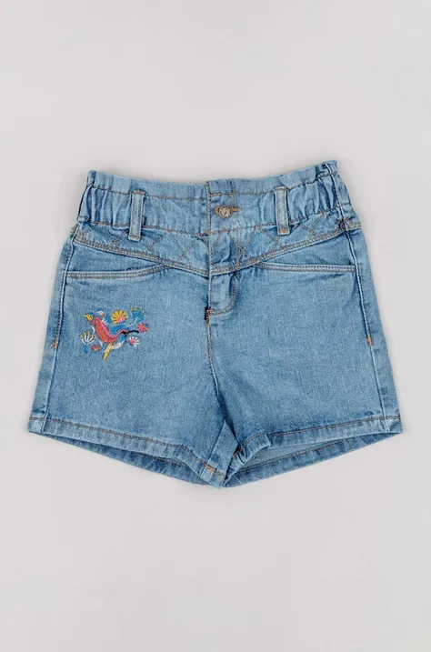 Детские джинсовые шорты zippy однотонные