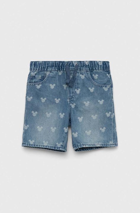 Детски дънков къс панталон GAP x Disney