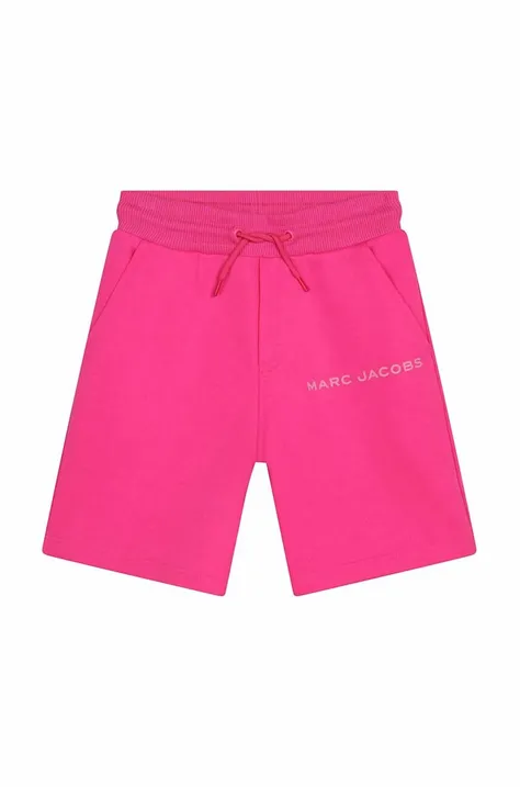 Otroške kratke hlače Marc Jacobs vijolična barva