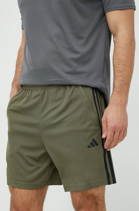 adidas Performance edzős rövidnadrág Training Essentials zöld, férfi