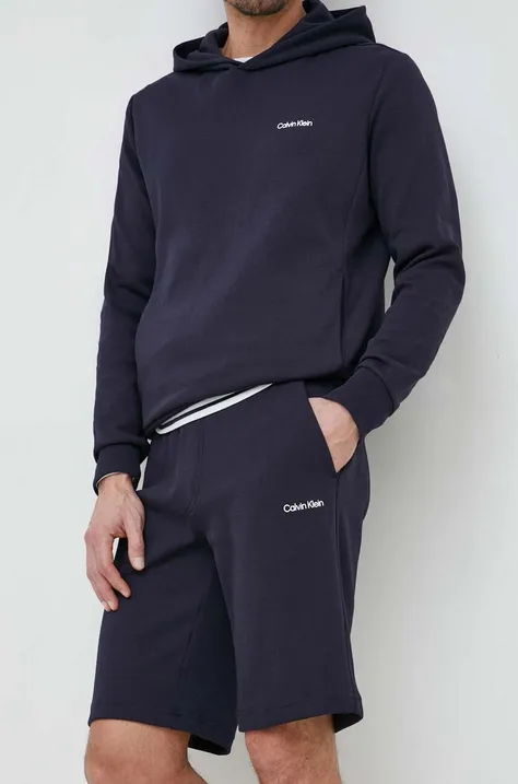 Kratke hlače Calvin Klein moški, mornarsko modra barva