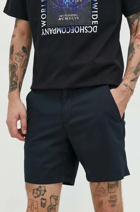 Kratke hlače Abercrombie & Fitch za muškarce, boja: crna