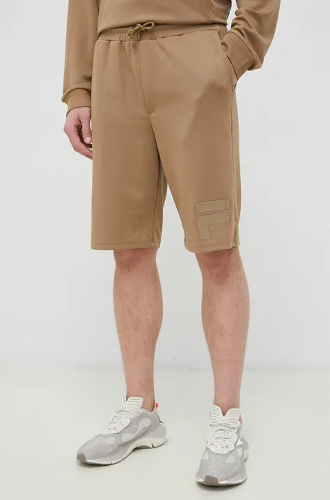 Kratke hlače Fila za muškarce, boja: smeđa