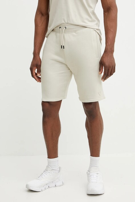 Guess pantaloni scurti barbati, culoarea bej