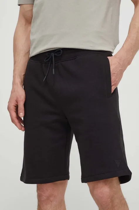 Kratke hlače Guess za muškarce, boja: bež