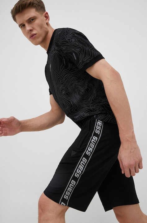 Шорты Guess мужские цвет чёрный