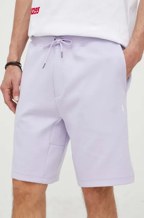 Σορτς Polo Ralph Lauren χρώμα: μοβ