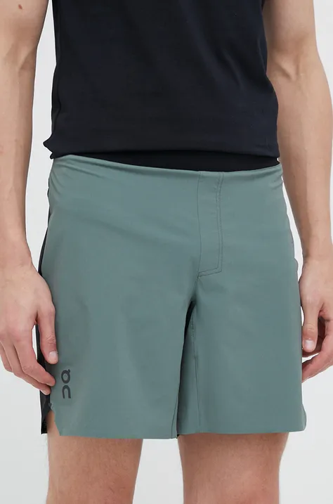 Kratke hlače za trčanje On-running Lightweight boja: zelena