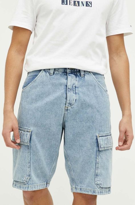 Дънкови къси панталони Tommy Jeans