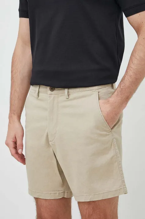 Kratke hlače GAP za muškarce, boja: bež