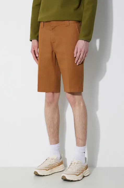 Kratke hlače Dickies za muškarce, boja: smeđa