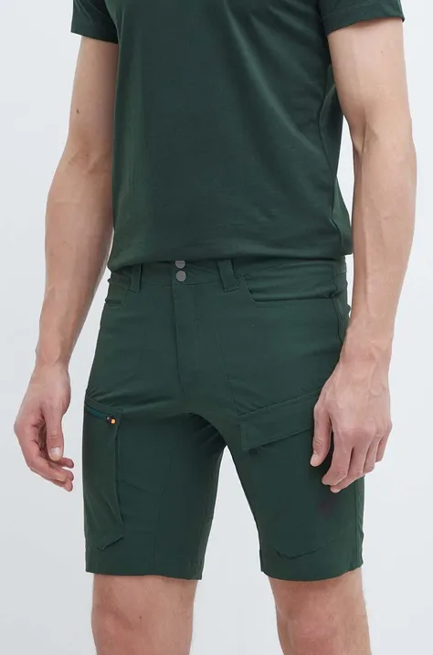 Outdoorové šortky Mammut Zinal Hybrid zelená barva