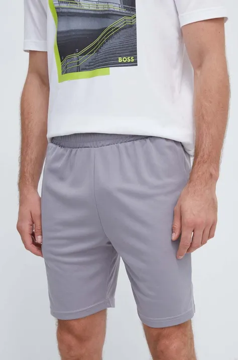 Kratke hlače za vadbo Hummel Flex Mesh siva barva