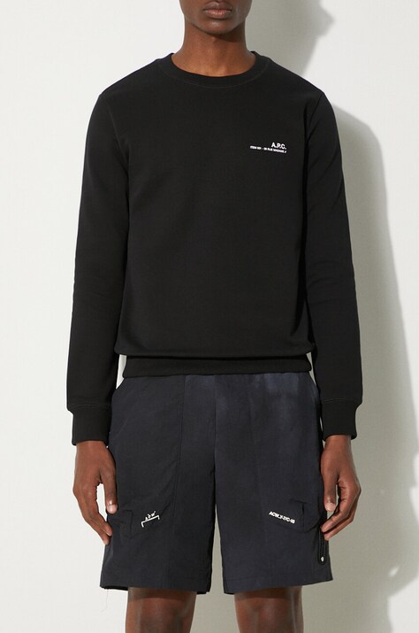 A-COLD-WALL* shorts Irregular Dye Short men's black color