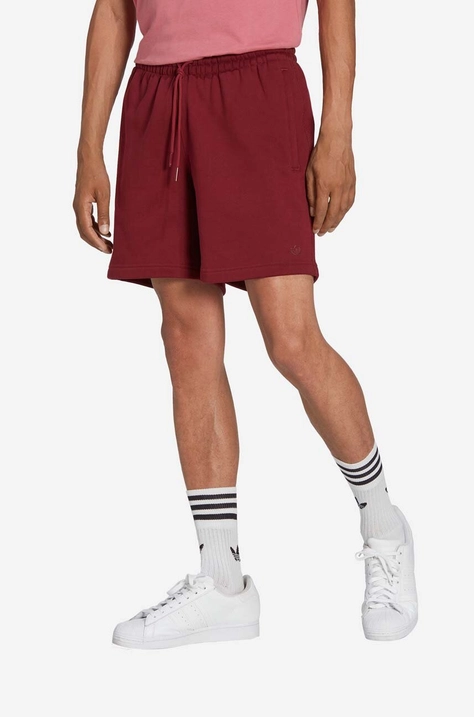 Šortky adidas Originals Premium Essentials Shorts HB7497-red, pánske, červená farba