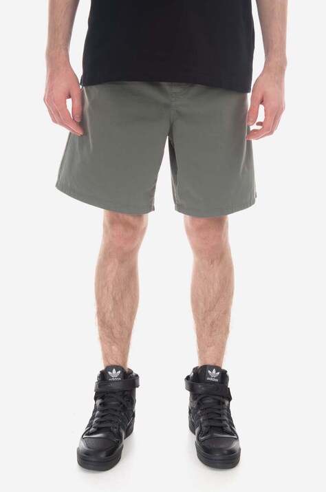 Norse Projects cotton shorts green color