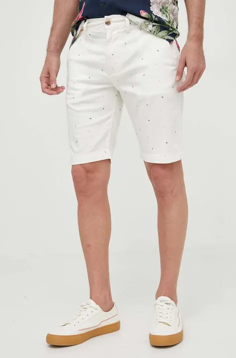 Kratke hlače Pepe Jeans Mc Queen moške, bela barva
