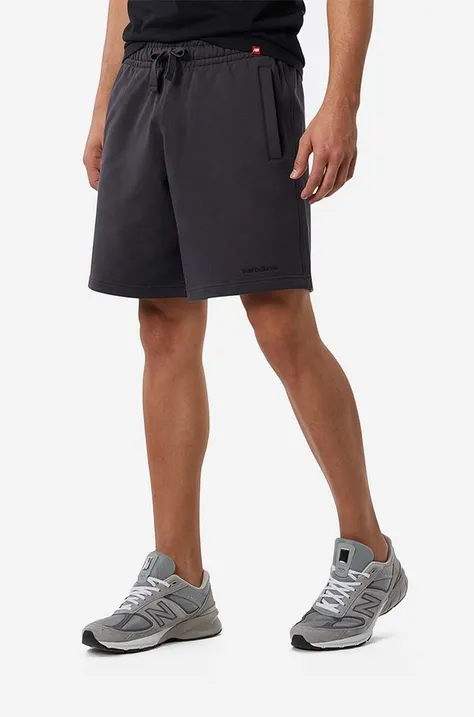 New Balance cotton shorts black color