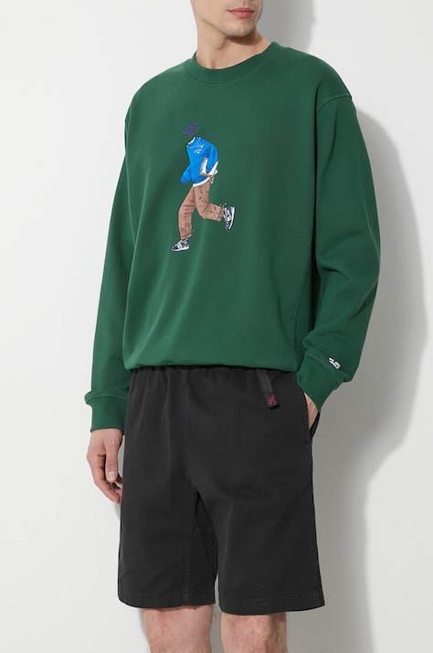 Βαμβακερό σορτσάκι Gramicci G-Short χρώμα: μαύρο