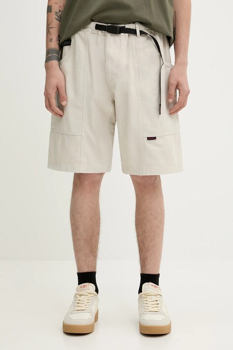 Gramicci cotton shorts Gadget Short navy blue color