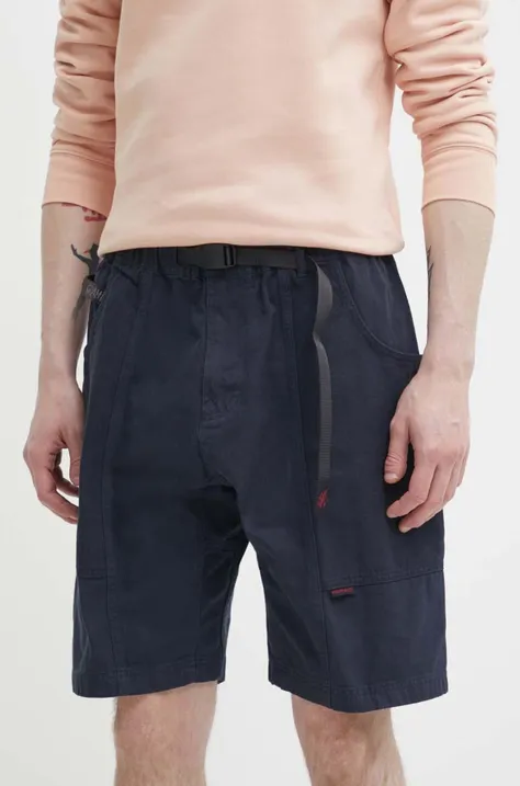 Gramicci cotton shorts Gadget Short navy blue color