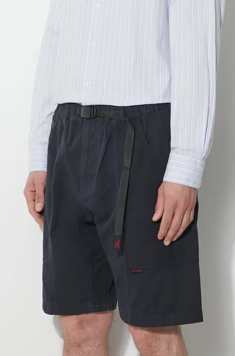 Gramicci cotton shorts Gadget Short navy blue color