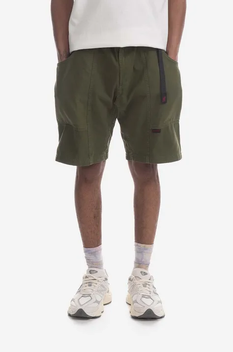 Gramicci cotton shorts Gadget Short green color