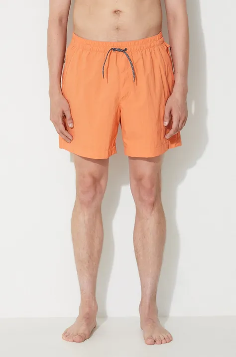 Plavkové šortky Columbia Summerdry oranžová barva, 1930461