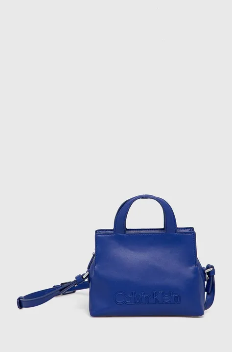 Чанта Calvin Klein в синьо