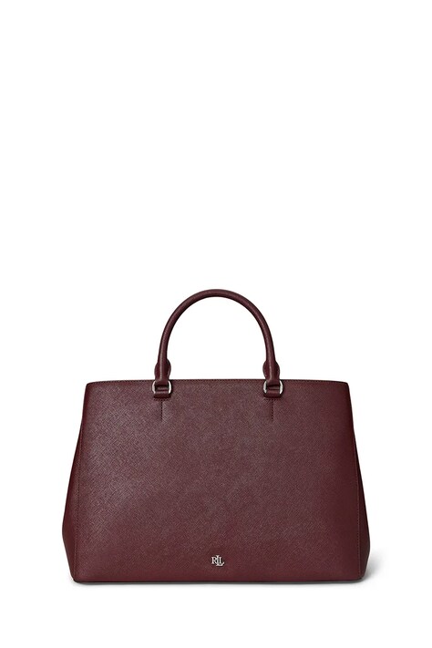 Usnjena torbica Lauren Ralph Lauren 431898556