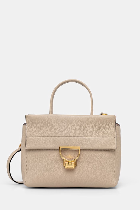 Coccinelle torebka skórzana kolor beżowy E1 MD5 18 01 01