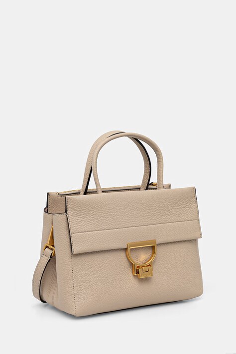 Coccinelle torebka skórzana kolor beżowy E1 MD5 18 01 01