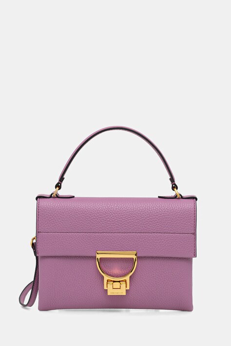 Coccinelle torebka skórzana Arlettis kolor fioletowy E1 MD5 19 03 01