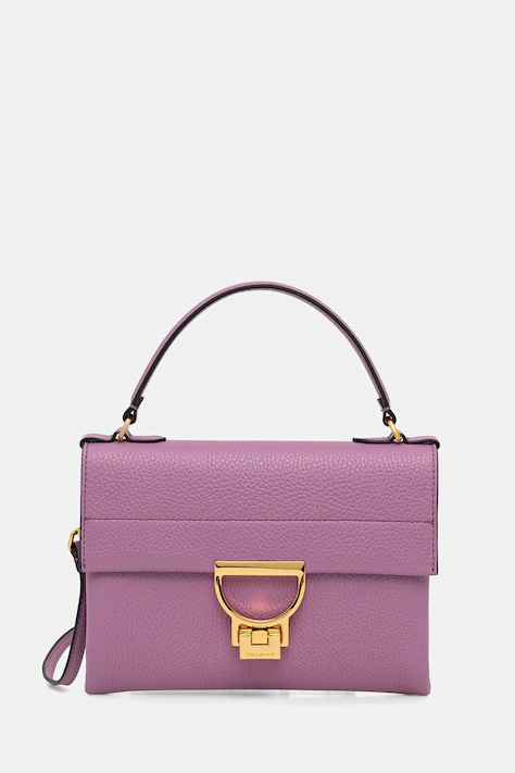 Coccinelle torebka skórzana Arlettis kolor fioletowy E1 MD5 19 03 01