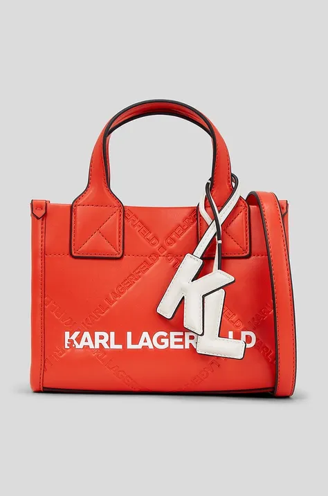 Karl Lagerfeld torebka kolor czerwony