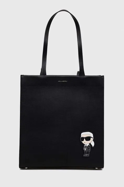 Кожена чанта Karl Lagerfeld