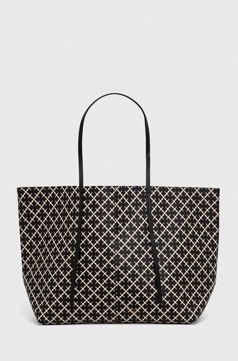 Veľká taška shopper By Malene Birger čierna farba