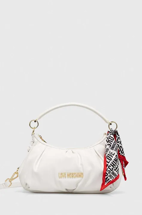 Τσάντα Love Moschino χρώμα: άσπρο