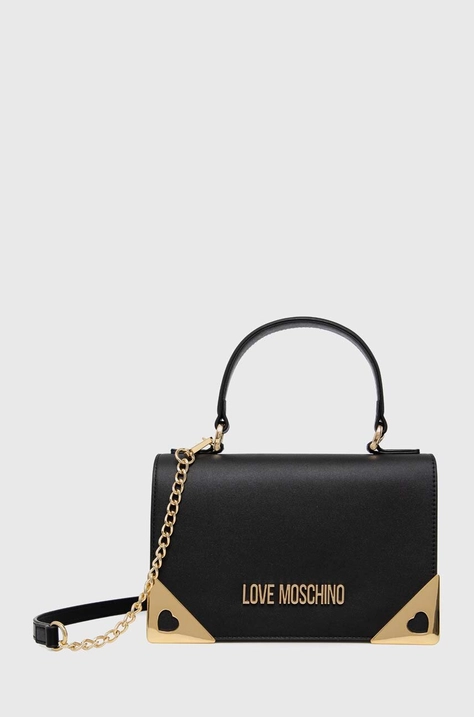 Τσάντα Love Moschino χρώμα: μαύρο