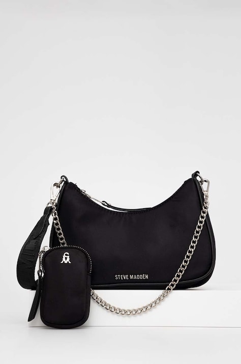 Τσάντα Steve Madden Bvital χρώμα: μαύρο, SM13000561