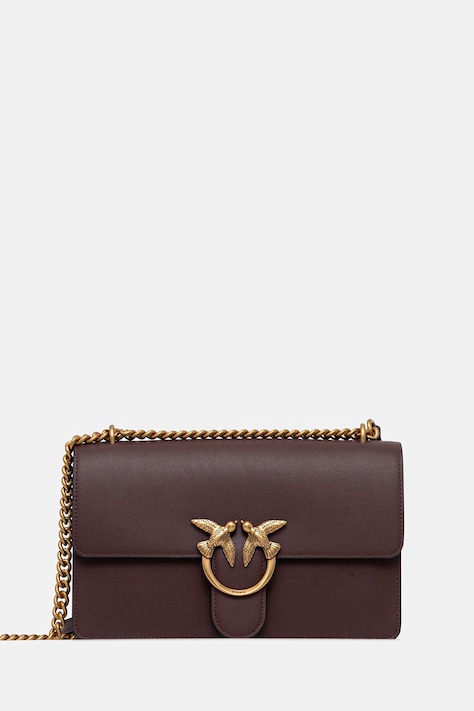 Pinko borsa a mano in pelle colore blu 100941 A0F1