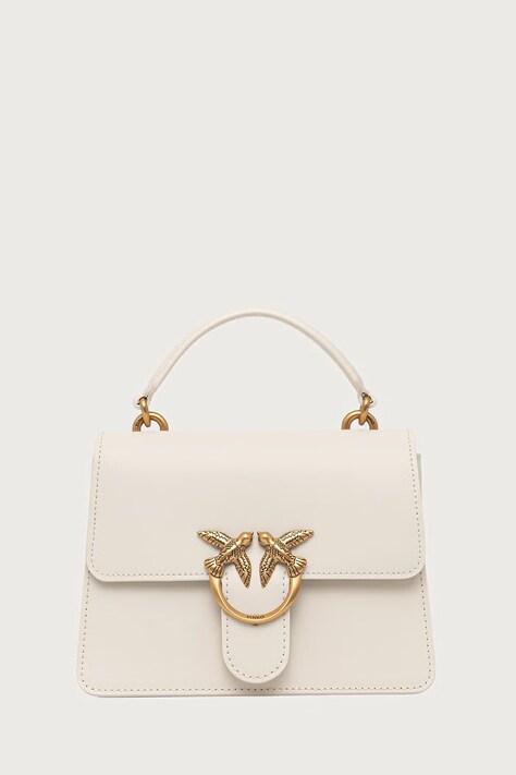 Pinko Crossbody kabelka dámská kožená béžová 100071 A0F1