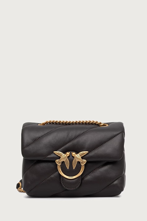 Pinko crossbody kabelka dámská kožená burgundská 100039 A0F2