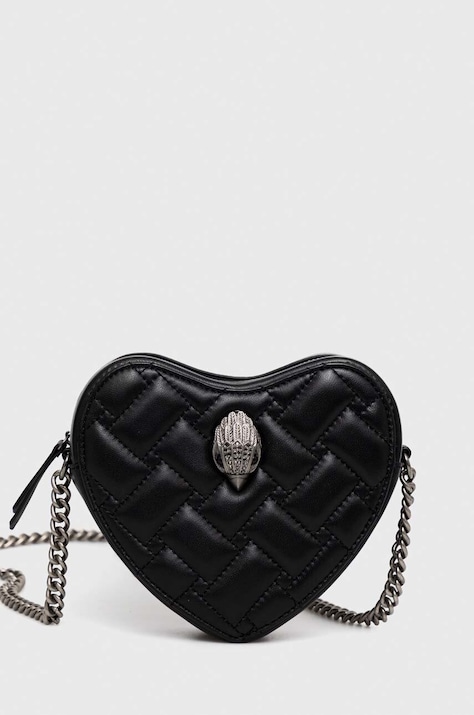 Kurt Geiger London torebka skórzana kolor czarny