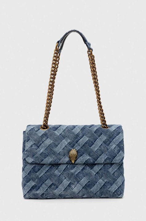 Kurt Geiger London torebka kolor niebieski