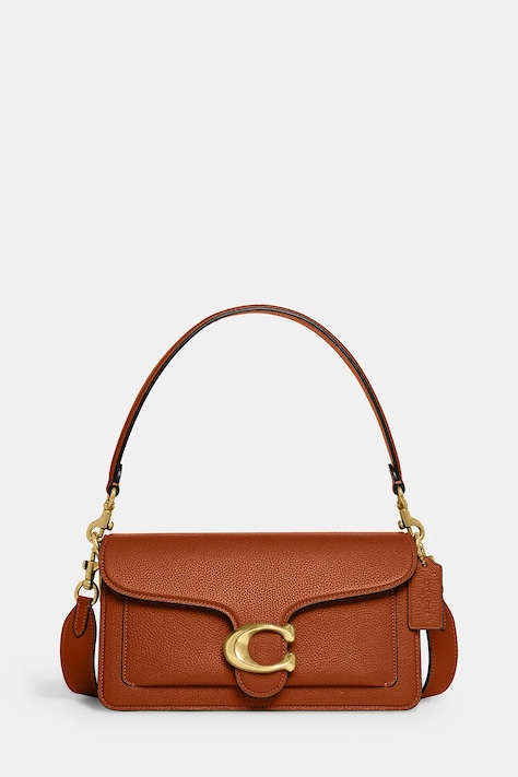 Coach torebka crossbody damska skórzana Tabby 26 brązowa CH857
