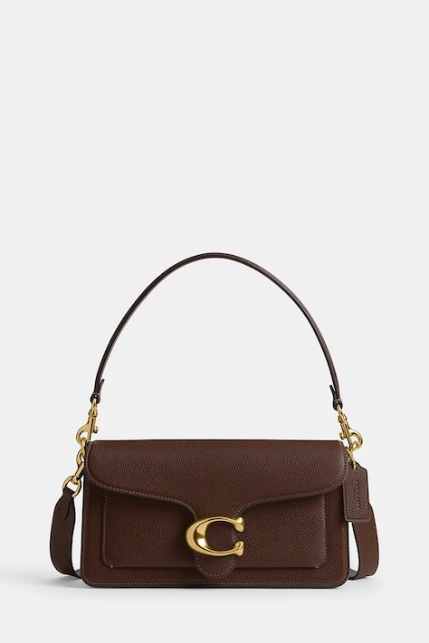 Coach torebka crossbody damska skórzana Tabby 26 brązowa CH857