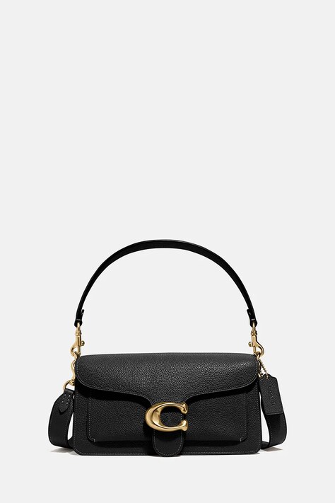 Coach geantă crossbody pentru femei, din piele Tabby 26 neagră CH857